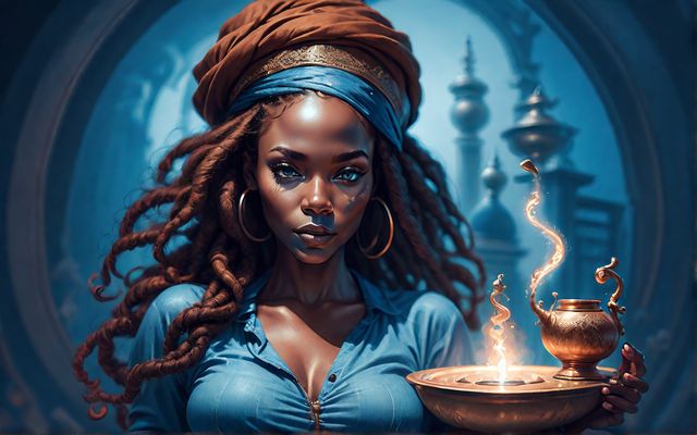 A Genie’s Gift and My Creative Wishes